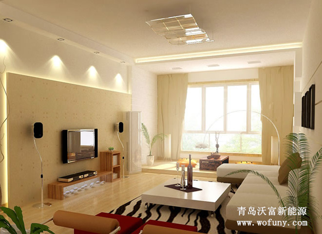 空氣能中央空調，地源熱泵中央空調，沃富新能源